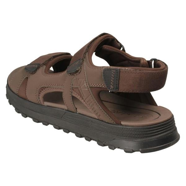 Clarks Mens Clarks Adjustable Mimic Grip Sole Sandals ATL Trek Sun