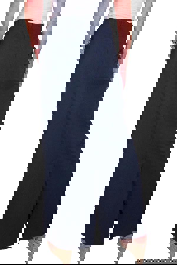 Paulo Due Women's Pull On Elasticated Waist Maxi Pencil Skirt