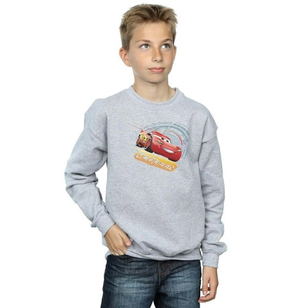 Disney Boys Cars Lightning McQueen Sweatshirt - Sports Grey