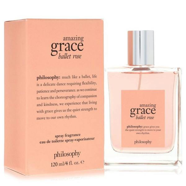 Philosophy Amazing Grace Ballet Rose by Philosophy Eau De Toilette Spray 4 oz for Women 120 ml