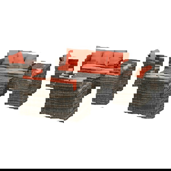 Rattan Sofa Set