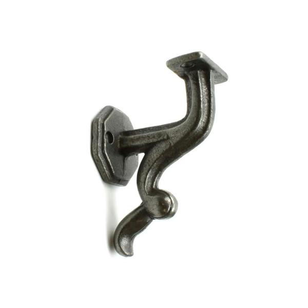 Antique Cast Iron Victorian Handrail Bracket 120mm x 80mm