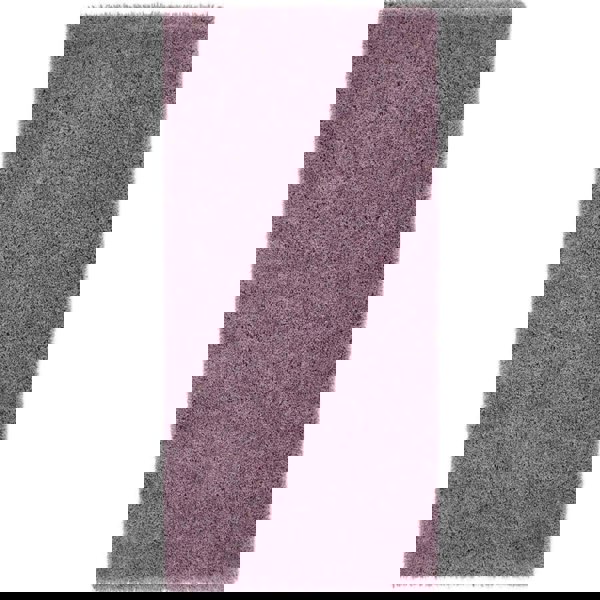 Chicago Lavender Shaggy Rug | Cozy Modern Plush Carpet