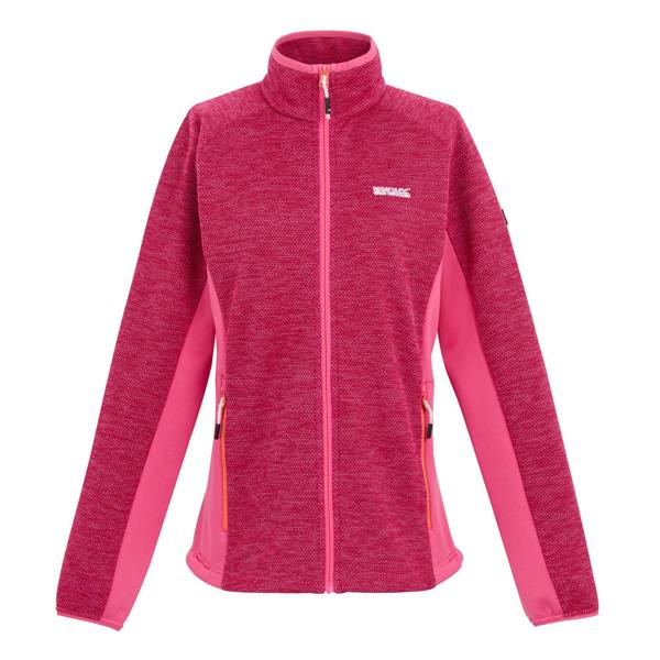 Regatta Womens/Ladies Highton IV Full Zip Fleece Jacket - Flamingo Pink