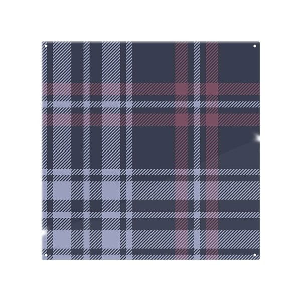 Benjamin Tate Design Tartan Plaid Pattern Splash Back