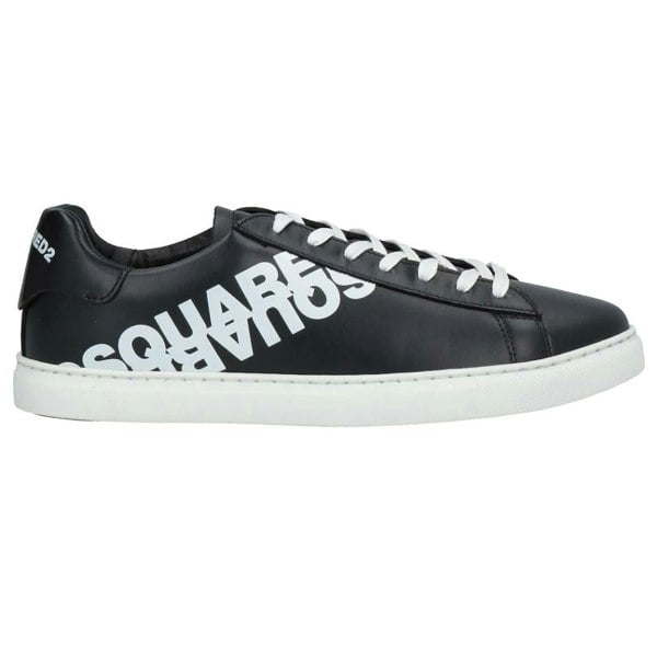 Dsquared2 Mirrored Logo Sneakers - Black