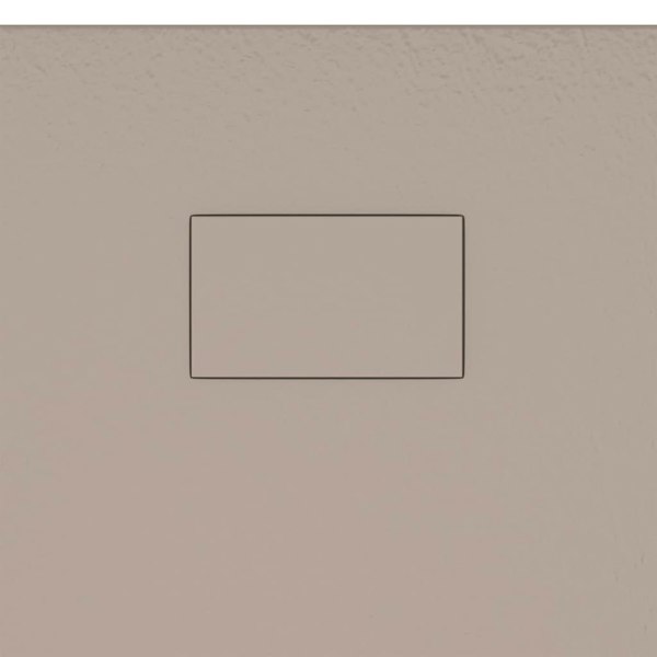 Berkfield Shower Base Tray SMC Brown 100x70 cm