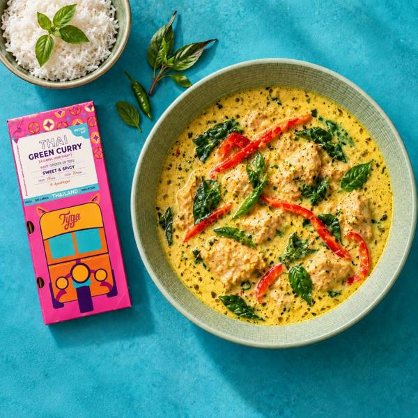 Tyga Foods Green Thai Curry
