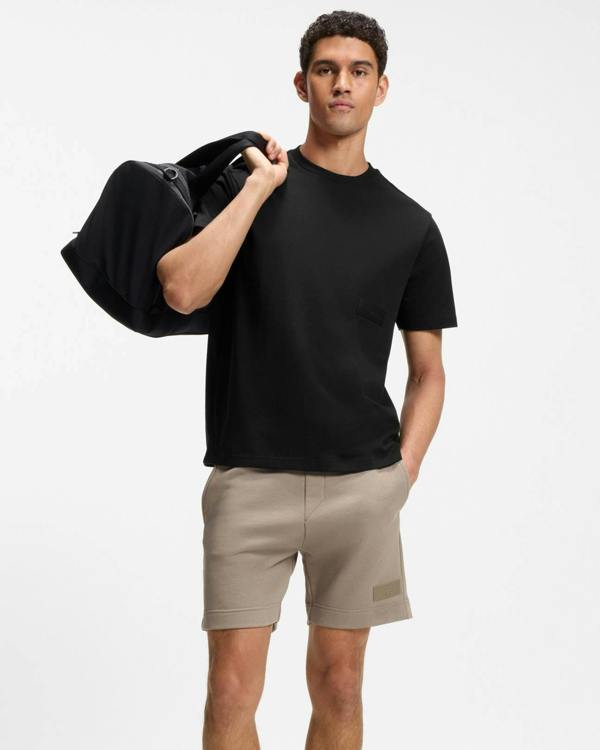 BOSS Green TS Structure Mens T-Shirt - Black 001
