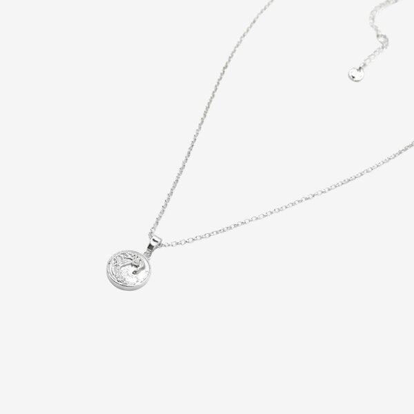 Uchi & Soto Nami Silver Wave Pendant
