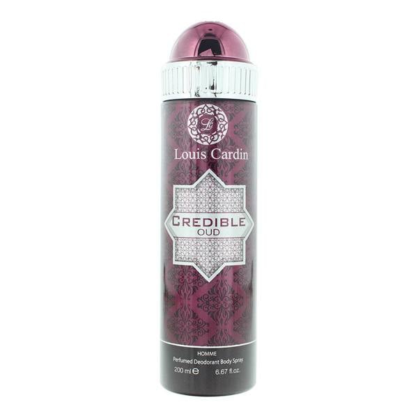 Credible Louis Cardin Credible Oud Homme Perfumed Deodorant Body Spray 200ml