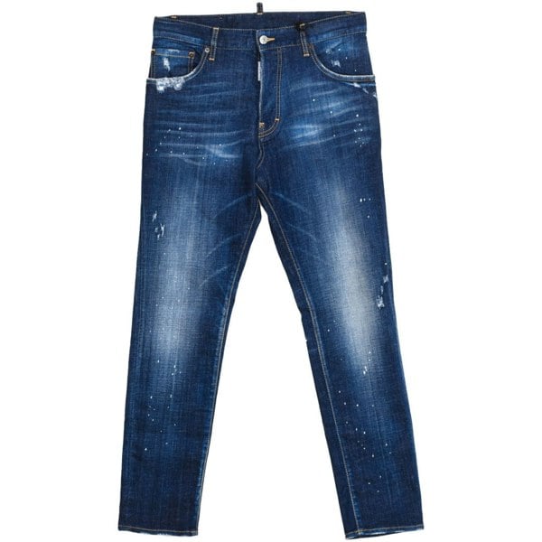 DSQUARED2 S74LB0769 S30342 SEXY MERCURY JEAN 470 BLUE JEANS Mens 52