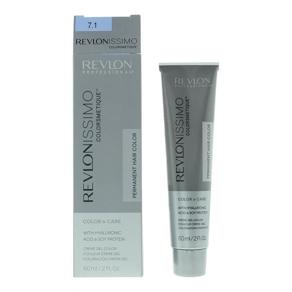 Revlon Revlonissimo Colorsmetique Hair Colour 60ml - 7.1 Ash Blonde