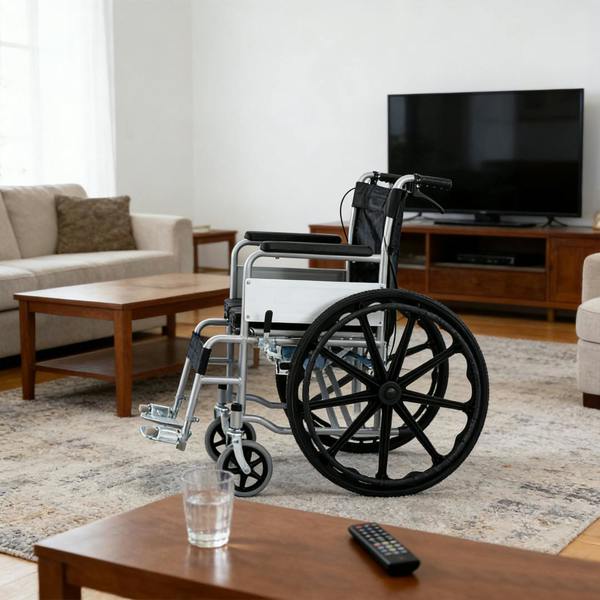 Havendro Foldable Breathable Mobility Chair Comfortable Lightweight Travel Transport Chair