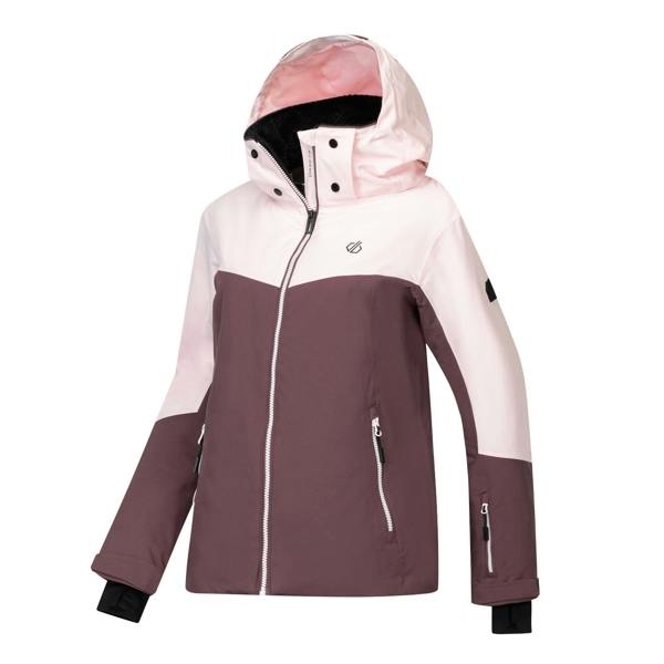 Dare 2B Womens/Ladies Flurry III Ski Jacket - Pink Haze/Huckleberry - 