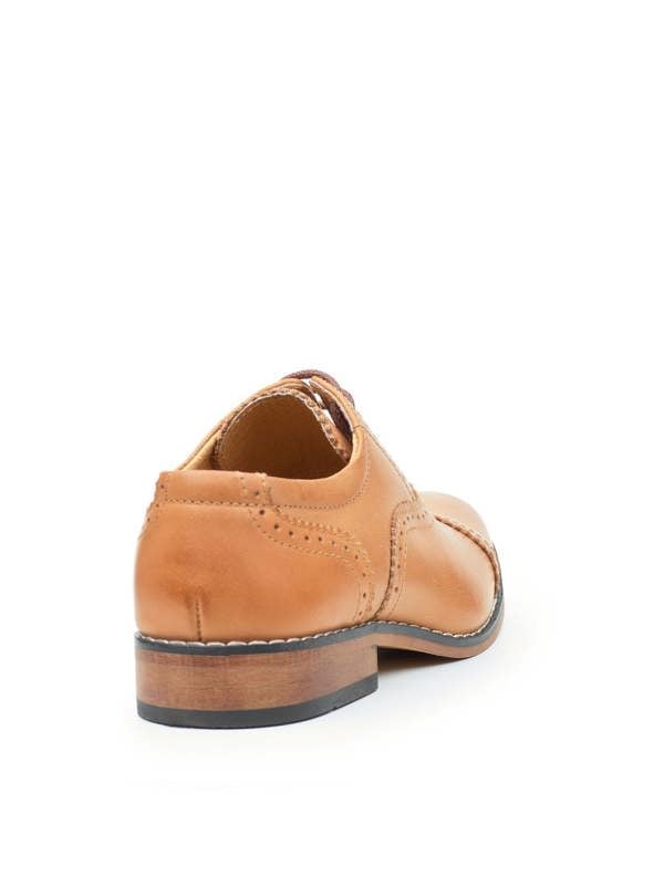 tan page boy shoes