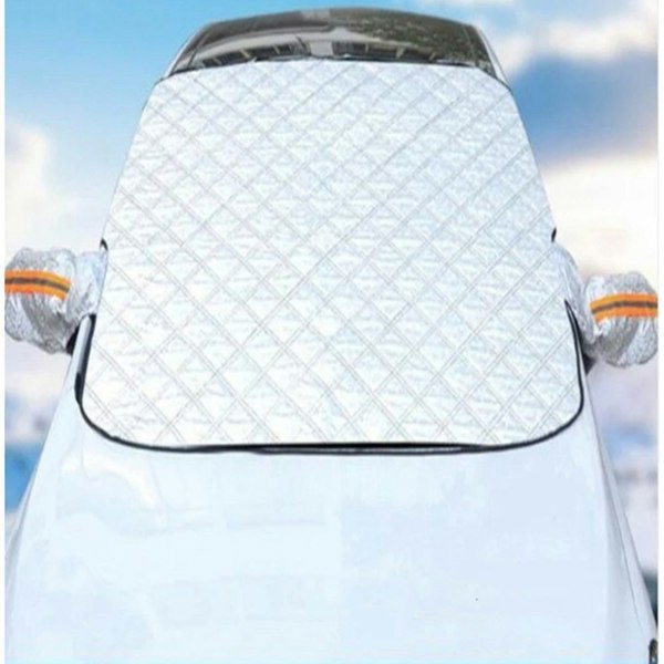 Generise 'PLUS' 9 Magnet All Seasons 4-in-1 Winter Windscreen and Wing Mirror Car Cover and Summer Sunshade