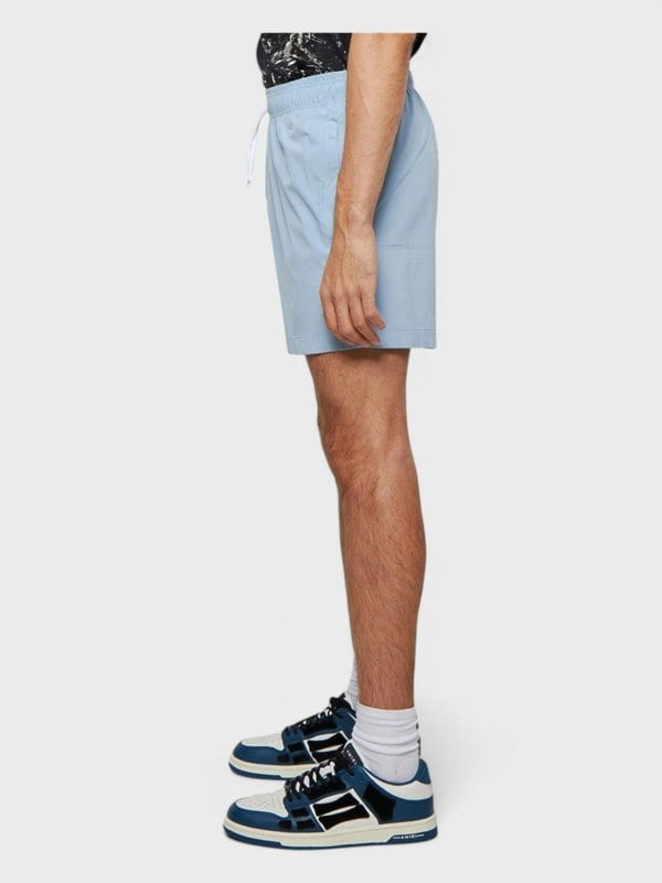Amiri Ma Bar Logo Swimtrunk Dusty Blue - Supplied FashionAmiri