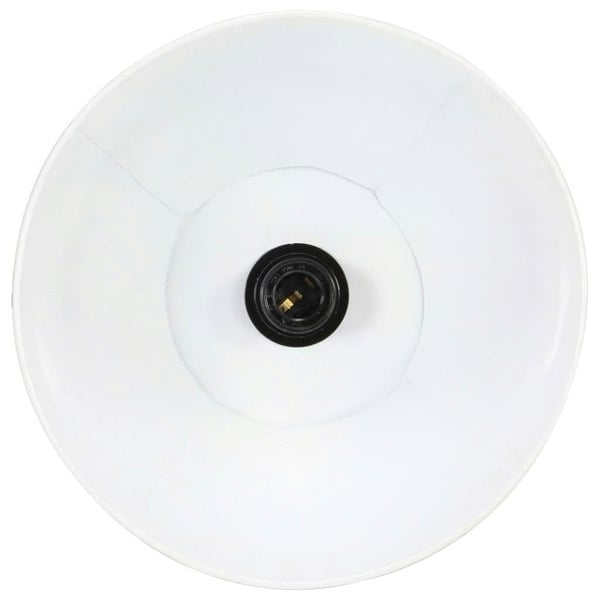 Berkfield Hanging Lamp 25 W White Round 28.5 cm E27