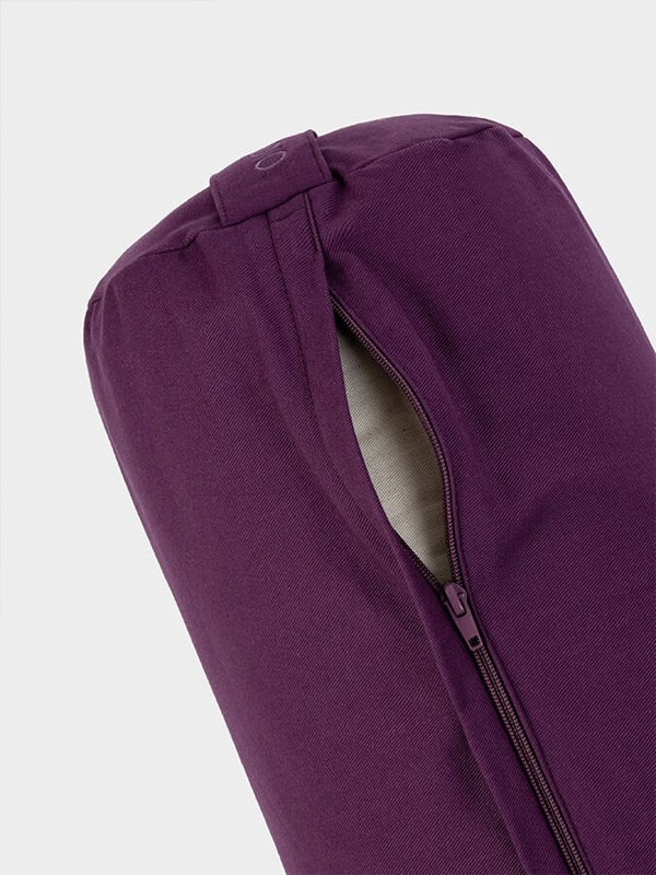Yoga Studio Organic Buckwheat Meditation Bolster Cushion - Lilac