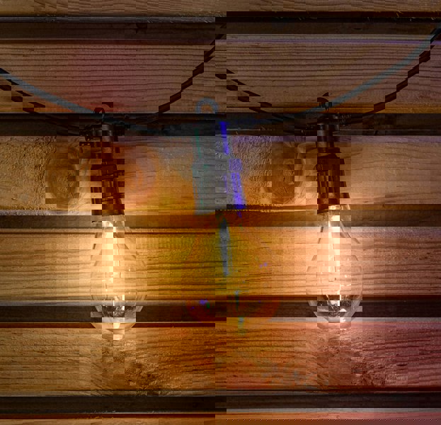 Samuel Alexander Set of 20 Indoor Outdoor Connectable Festoon Lights with Multi-Coloured LEDs