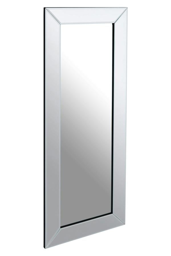 Sana Medium Rectangular Wall Mirror with Bevelled Frame