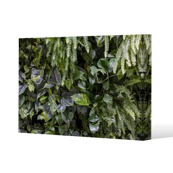 Benjamin Tate Design urban jungle, modern interior decoration Slim Style Canvas Print  90x120cm , 15mm Slim Real wood.