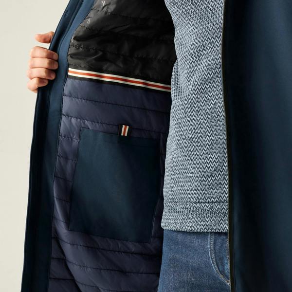 Regatta Mens Merzen Insulated Waterproof Jacket - Navy - 