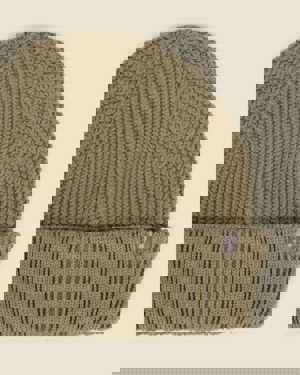 Larsson & Co Stone & Sage 2 Pack Knitted Beanie Hat