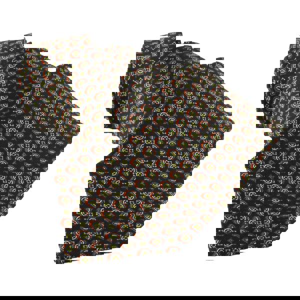 Dunhill woven silk tie in a gasket pattern