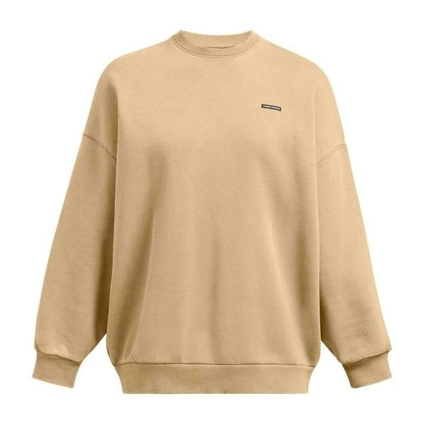 Under Armour Unisex Adult Crew Neck Oversized Sweatshirt - Brown - 