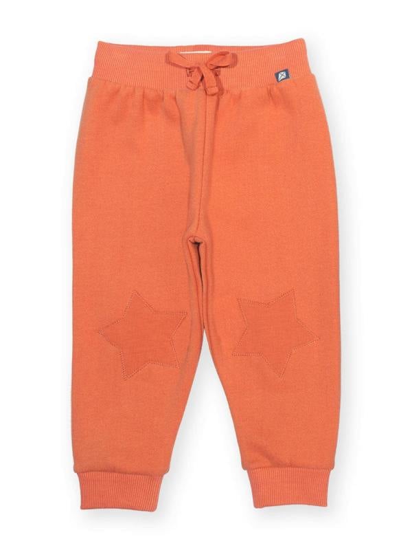 Kite Boys Organic Star Patch Joggers Russet