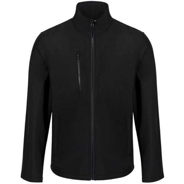 Regatta Professional Men's Ablaze Three Layer Soft Shell Jacket - Black/Black