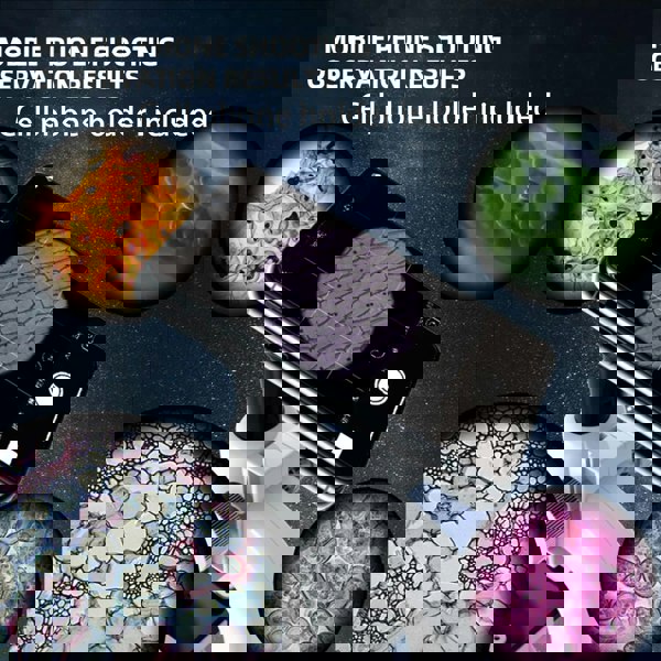 deAO Toys Kids Microscope Kit – Portable Beginner Science Set with LED Light, Phone Holder & 15 Accessories Educational STEM Gift for Ages 6+