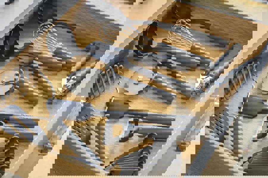 KitchenAid Soft Grip Garlic Press - Charcoal Grey