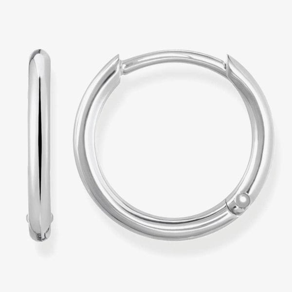 THOMAS SABO Silver Small Hinged Hoop Earrings CR608-001-12