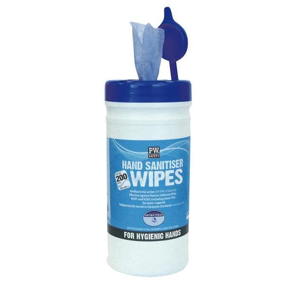 Hand Sanitiser Wipes (200 Wipes) Portwest