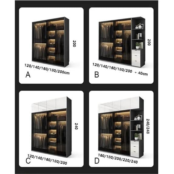 Rod Wardrobe, Grey-Rit Concept-Rit Concept