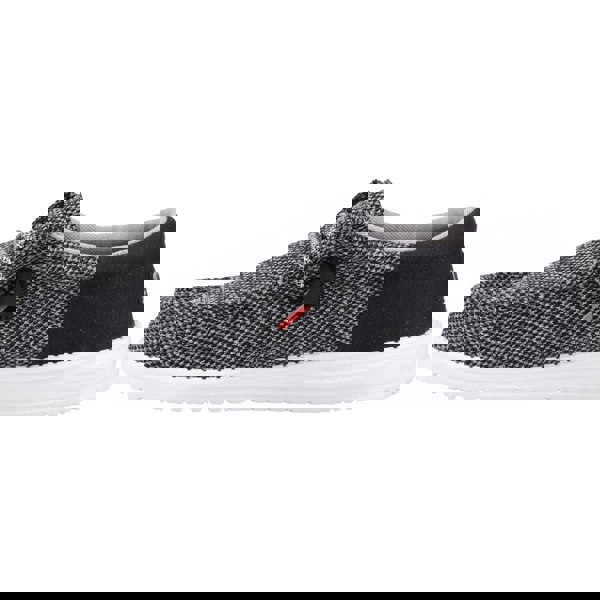 HEYDUDE Wally Funk Open Mesh Shoes - Black/White