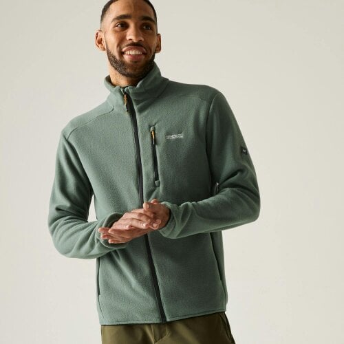Regatta Mens Brinnden Full Zip Fleece - Dark Forest Green