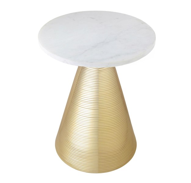 Furniture Edit Tempo Marble Side Table