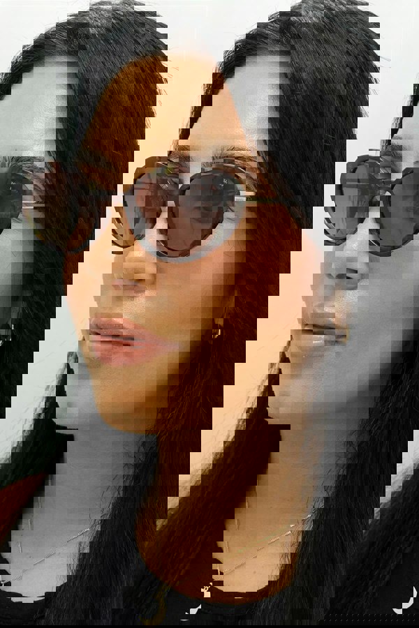 INVU Sunglasses B2108 C Cloud Brown Sage Tortoise Brown Polarized