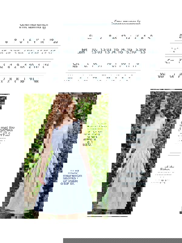 Kite Womens Organic Chesil Ticking Dress