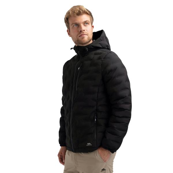 Trespass Mens Jaymes Waterproof Jacket - Black - 