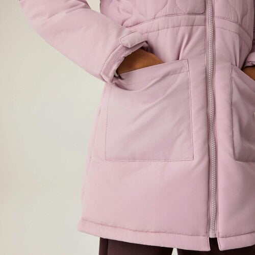 Regatta Kids Fabrizia II Quilted Jacket - Powder Lilac - Powder Lilac - 100% Polyester