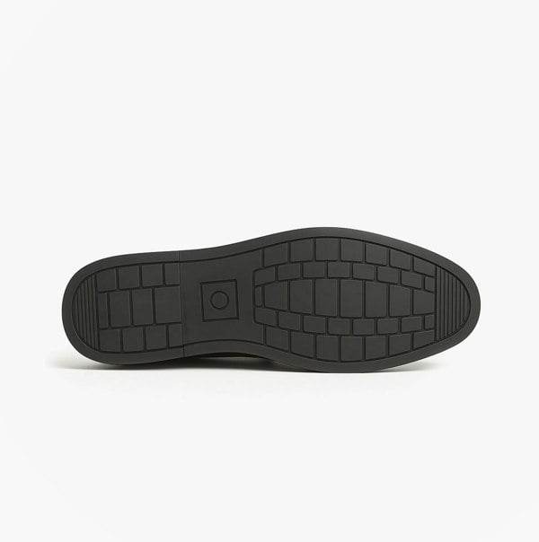 Goor CALEB Mens Nubuck Chukka Boots Black
