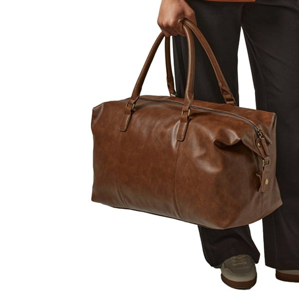 Quadra Nuhide Weekender Duffle Bag - Tan