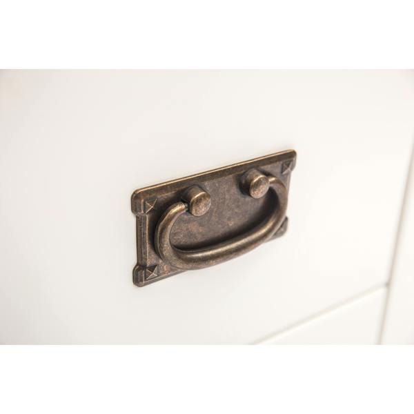 Cabinet Bits Cosenza 4 Drawer Chest of Drawers Bras Drop Handle