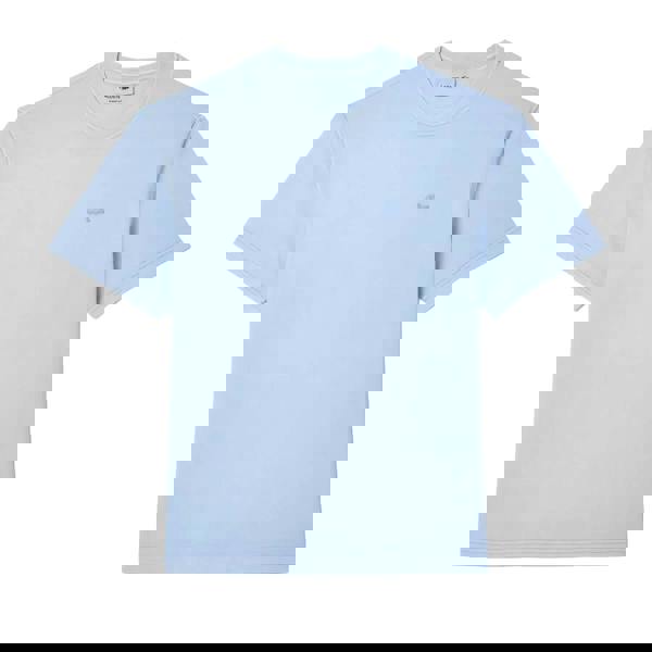 Lacoste Mens Natural Dyed T-Shirt - Blue - 