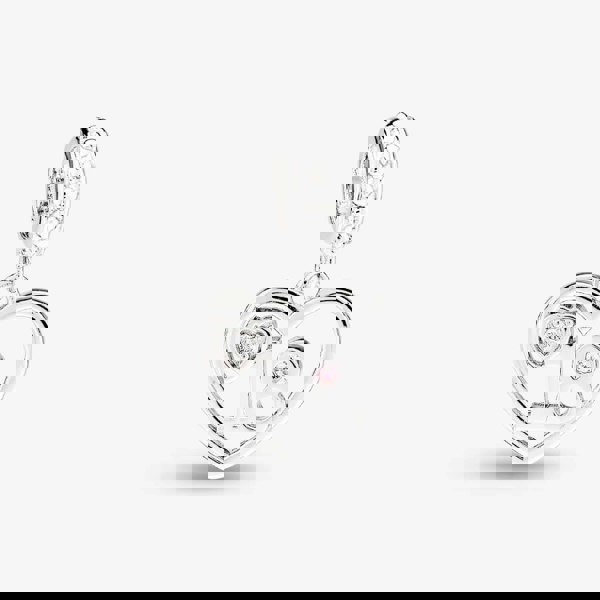 Rosa Lea White Heart Charm AM-2THB005706-White